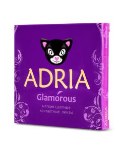 Buy Adria 'Glamorous' colored contact lenses 3 months, -3.00 / 14.5 / 8.6, brown, 2 pcs. | Florida Online Pharmacy | https://florida.buy-pharm.com