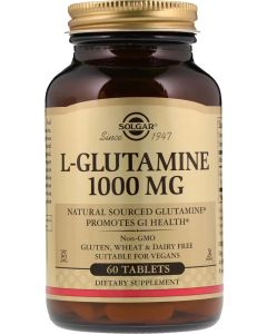 Buy Solgar, L-Glutamine 'L-Glutamine Amino Acid Complex', 1000 mg, 60 tablets | Florida Online Pharmacy | https://florida.buy-pharm.com