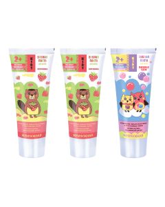 Buy A set of children's toothpastes KIDS 3 pieces * 60 ml. (KIDS Strawberry 2 pcs., KIDS Bubble Gum 1 pc.) | Florida Online Pharmacy | https://florida.buy-pharm.com