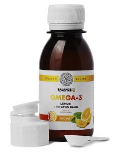 Buy Balance Group Life. 'Liquid Salmon Omega-3 Fish Oil (EPA 180 mg., DHA 120 mg.) With Vitamin D3 (600 IU) and Lemon Oil' Immunity. Heart, blood vessels. Metabolism. 100 ml. | Florida Online Pharmacy | https://florida.buy-pharm.com