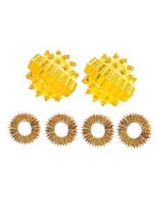 Buy Su-jok ball and ring Set of 2 pcs yellow | Florida Online Pharmacy | https://florida.buy-pharm.com