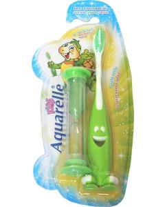 Buy AQUARELLE KIDS brush GREEN with an hourglass for children over 3 years old | Florida Online Pharmacy | https://florida.buy-pharm.com