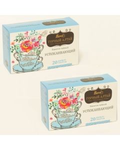 Buy Herbal tea Soothing filter package 40 pcs (set of 2 packs) | Florida Online Pharmacy | https://florida.buy-pharm.com