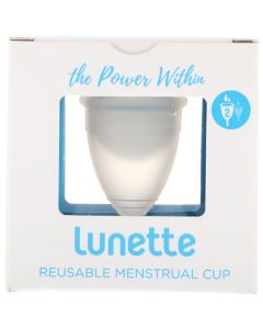 Buy Lunette, Refillable menstrual cup, model 2, clear, 1 piece | Florida Online Pharmacy | https://florida.buy-pharm.com