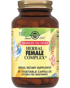 Buy Solgar, Herbal Femal Complex 'Herbal complex for women', 50 capsules | Florida Online Pharmacy | https://florida.buy-pharm.com