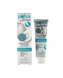 Buy Avocado Foot Cream with Zinc Oxide INVIT Foot Cream, 100 ml | Florida Online Pharmacy | https://florida.buy-pharm.com