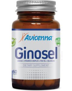 Buy Avicenna Ginosel (ginkgo biloba, selenium, omega-3 and complex B) -60 - capsules | Florida Online Pharmacy | https://florida.buy-pharm.com