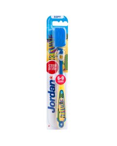 Buy Children's Toothbrush Jordan Step by step 6-9 years | Florida Online Pharmacy | https://florida.buy-pharm.com