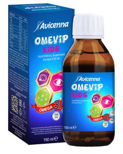 Buy Avicenna (OmeVip Kids) Syrup for children with Omega-3 and vitamins, mango and vanilla flavor - 150 ml | Florida Online Pharmacy | https://florida.buy-pharm.com