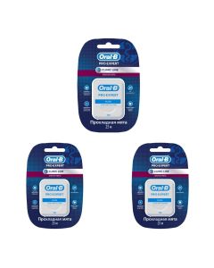 Buy Oral B Dental floss Pro-Expert Clinic Line Cool mint 25m 3 pcs | Florida Online Pharmacy | https://florida.buy-pharm.com