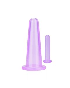 Buy Silicone jars for vacuum facial massage, PURPLE. Vacuum massage jars for the face, miracle jar | Florida Online Pharmacy | https://florida.buy-pharm.com