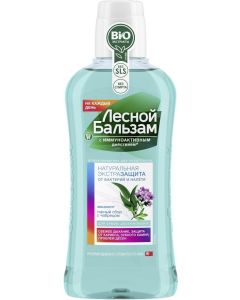 Buy Mouthwash Forest Balsam Extra protection against bacteria and plaque, 67769289, 400 ml | Florida Online Pharmacy | https://florida.buy-pharm.com