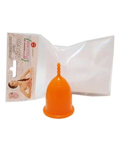 Buy Menstrual cup 'Practitioner', orange L LilaCup 25 ml | Florida Online Pharmacy | https://florida.buy-pharm.com