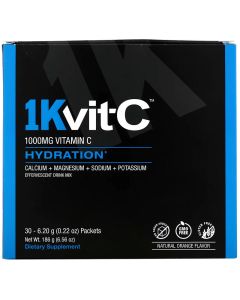 Buy 1KvitC, Hydratiom, Vitamin C, 1000 mg, 30 sachets of 6.2, g effervescent drink mix, natural orange flavor | Florida Online Pharmacy | https://florida.buy-pharm.com