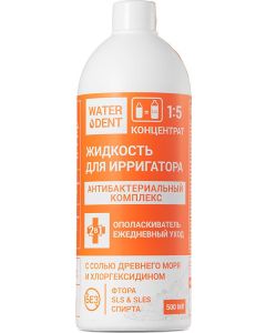 Buy Waterdent Liquid for irrigator 'Antibacterial complex', 500 ml | Florida Online Pharmacy | https://florida.buy-pharm.com