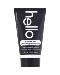 Buy Hello, fluoride-free whitening toothpaste, activated charcoal, 1 oz (28.3 g) | Florida Online Pharmacy | https://florida.buy-pharm.com