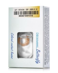 Buy Colored contact lenses Ophthalmix 1Tone 3 months, -2.00 / 14.2 / 8.6, light brown, 2 pcs. | Florida Online Pharmacy | https://florida.buy-pharm.com