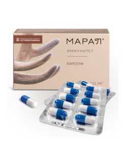 Buy Maral Immunity BAA with echinacea extract has a tonic, tonic and immunostimulating effect on the body capsules for immunity 30 pcs | Florida Online Pharmacy | https://florida.buy-pharm.com