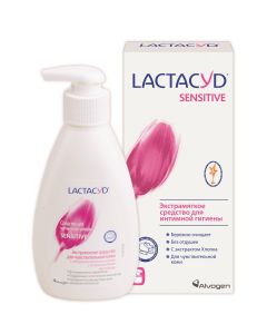 Buy Lactacyd 'Sensitive' means for intimate hygiene for sensitive skin, 200ml | Florida Online Pharmacy | https://florida.buy-pharm.com