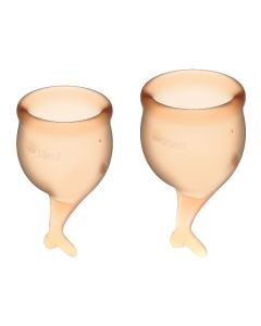 Buy Set of menstrual cups Satisfyer Feel secure orange | Florida Online Pharmacy | https://florida.buy-pharm.com