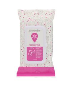 Buy Summer's Eve, Simply Sensitive, 5-in-1 Intimate Wipes, Pack of 32  | Florida Online Pharmacy | https://florida.buy-pharm.com