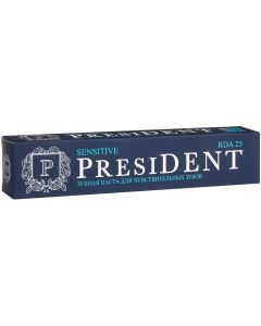 Buy Toothpaste PresiDENT Sensitive, for sensitive teeth, 25 RDA, 75 ml | Florida Online Pharmacy | https://florida.buy-pharm.com