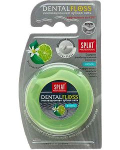 Buy Dental floss Splat DentalFloss with bergamot and lime gum-safe volumetric floss for teeth | Florida Online Pharmacy | https://florida.buy-pharm.com