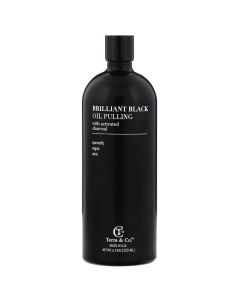 Buy Terra & Co., Oral Rinse, Brilliant Black Oil Draw , Peppermint, 6.75 oz (200 ml)  | Florida Online Pharmacy | https://florida.buy-pharm.com