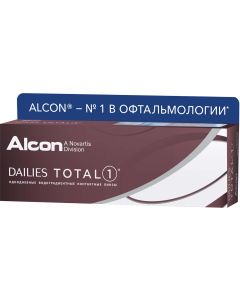 Buy Alcon Dailies Total 1 Contact Lenses Daily, 1.25 / 14.1 / 8.5, 30 pcs. | Florida Online Pharmacy | https://florida.buy-pharm.com