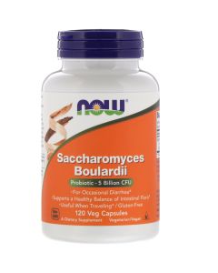 Buy Now Foods, dietary supplement Supports the balance of flora in the intestine, Boulardi saccharomycetes, 5 billion CFU, 120 vegetarian capsules | Florida Online Pharmacy | https://florida.buy-pharm.com