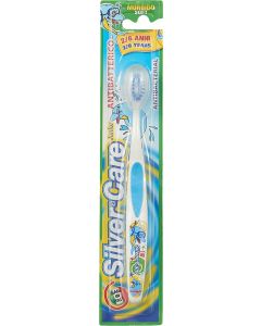 Buy Silver Care Junior toothbrush, soft, from 2 to 6 years old, assorted colors  | Florida Online Pharmacy | https://florida.buy-pharm.com