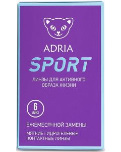 Buy Contact lenses Adria Sport 8.6, 6 pcs. Monthly, -3.00 / 14.2 / 8.6, 6 pcs. | Florida Online Pharmacy | https://florida.buy-pharm.com