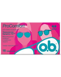 Buy Comfort # OB Tampons Mini ', 16 pcs | Florida Online Pharmacy | https://florida.buy-pharm.com