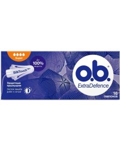 Buy OB Extra Defense Super tampons , 16 pcs  | Florida Online Pharmacy | https://florida.buy-pharm.com