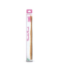 Buy Bamboo toothbrush Humble Brush for adults medium, purple bristles | Florida Online Pharmacy | https://florida.buy-pharm.com