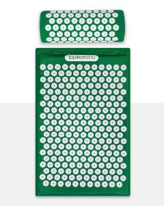 Buy Kuznetsov's acupuncture set of applicators: massage mat + roller, green. Promotes relaxation and relieve back pain and headaches / Kuznetsov's applicator | Florida Online Pharmacy | https://florida.buy-pharm.com