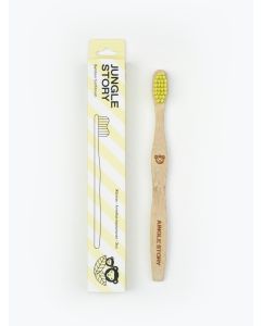 Buy Jungle Story Toothbrush Small & Soft Yellow | Florida Online Pharmacy | https://florida.buy-pharm.com