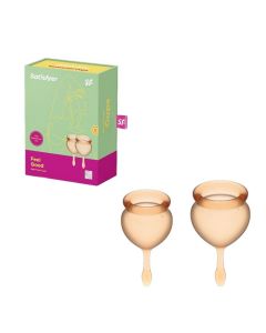 Buy Set of menstrual cups Satisfyer Feel good orange | Florida Online Pharmacy | https://florida.buy-pharm.com