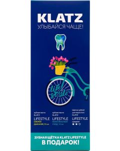 Buy Klatz Lifestyle Oral Care Set Toothpaste Fresh Breath 75 ml + Toothpaste Complete Care 75 ml + Toothbrush | Florida Online Pharmacy | https://florida.buy-pharm.com