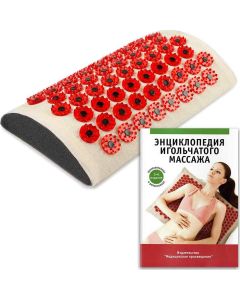 Buy Tibetan applicator Kuznetsov's Laboratory lumbar roller on a soft backing, less sharp needles, red | Florida Online Pharmacy | https://florida.buy-pharm.com