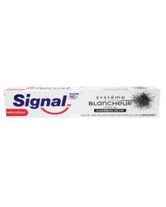 Buy Toothpaste Signal Systeme Blancheur-Carbon Actif whitening on activated carbon 75ml France | Florida Online Pharmacy | https://florida.buy-pharm.com