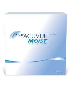 Buy ACUVUE Johnson & Johnson Contact Lenses 1-Day Acuvue Moist Contact Lenses 90pcs / 9.0 Daily, -0.75 / 14.2 / 9, 90pcs | Florida Online Pharmacy | https://florida.buy-pharm.com