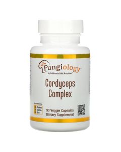 Buy California Gold Nutrition, Fungiology, dietary supplements for immunity, complex with cordyceps, 90 vegetable capsules | Florida Online Pharmacy | https://florida.buy-pharm.com