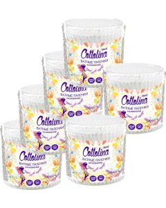 Buy Cotto Cottolina cotton swabs, 200 pcs x 6 packs | Florida Online Pharmacy | https://florida.buy-pharm.com