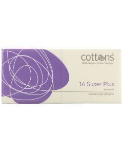 Buy Cottons, Super Plus, 100% pure cotton swabs, odorless, 16 per pack | Florida Online Pharmacy | https://florida.buy-pharm.com