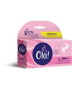 Buy Tampons Ola! Tampons Normal, 16 pcs | Florida Online Pharmacy | https://florida.buy-pharm.com