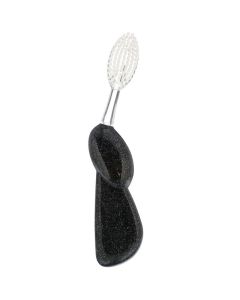 Buy RADIUS, Big Brush, large toothbrush, soft, right-handed, black glitter, 1 piece | Florida Online Pharmacy | https://florida.buy-pharm.com