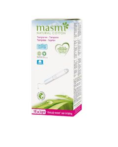 Buy MASMI NATURAL COTTON. Natural hygienic tampons Mini made of organic cotton with an applicator 18 pcs | Florida Online Pharmacy | https://florida.buy-pharm.com