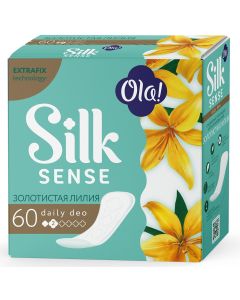 Buy Ola! Silk Sense DAILY DEO Panty liners, Golden Lily 60 pcs. | Florida Online Pharmacy | https://florida.buy-pharm.com