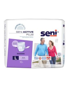 Buy Urological briefs Seni Active Plus, for moderate to severe incontinence, size L (3), 10 pcs | Florida Online Pharmacy | https://florida.buy-pharm.com